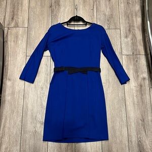 Anthropologie Cobalt Blue Dress